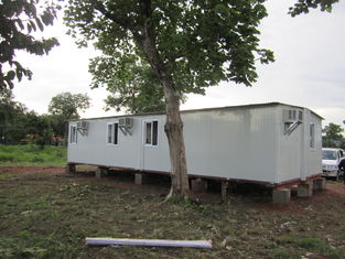 China White / Yellow Portable Emergency Shelter For Family Shelters , Temporary Shelters supplier