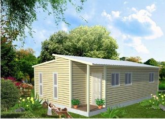 China Construction Prefabricated Granny Flat Homes , New Bungalow Style Homes supplier
