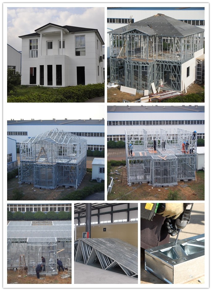 Prefabricated House Prefab Garden Studio with Light Steel Frame Storage